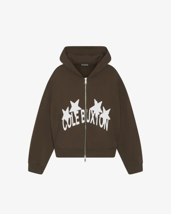 4 STAR ZIPPED HOODIES