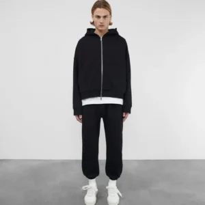 Black Cole Buxton Warm-Up Zipped Tracksuit