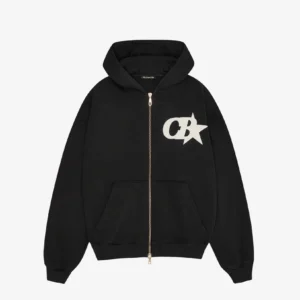 CB STAR ZIPPED HOODIE