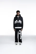 Cole Buxton 4 Star Zipped Tracksuit Black