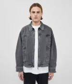 DISTRESSED CARPENTER JACKET