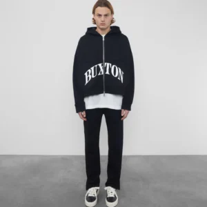 HEAVYWEIGHT CROPPED LOGO HOODIE