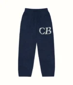 Navy Cole Buxton CB Logo Knit Tracksuit