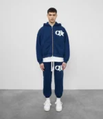 Navy Cole Buxton CB Star Zipped Tracksuit