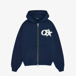 Navy Cole Buxton CB Star Zipped Tracksuit