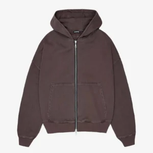 WARM UP CROPPED ZIP HOODIE