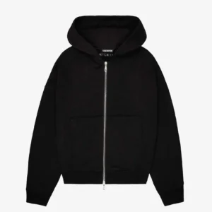 WARM UP CROPPED ZIPPED HOODIES