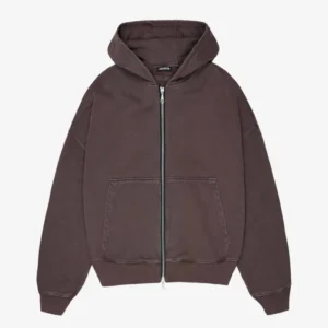 Washed Brown Cole Buxton Warm-Up Zipped Tracksuit